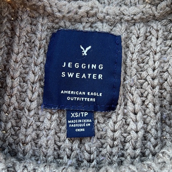 American Eagle Jegging Sweater Chestnut (xs) - Picture 2 of 2